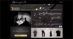 Desktop Screenshot of life-is-a-game.fr